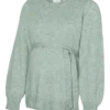 Pull à col rond et coupe classique