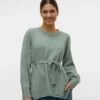 Pull à col rond et coupe classique