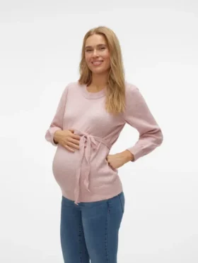 Pull de maternité en maille