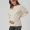 Pull de maternité en maille