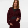 Pull de maternité en maille