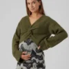 Pull de maternité en maille