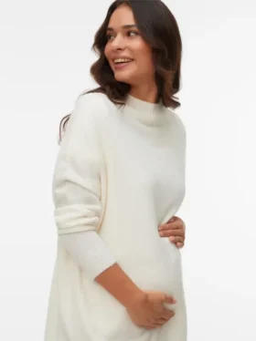 Pull de maternité en maille
