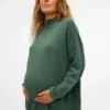 Pull de maternité en maille