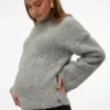 Pull de maternité en maille