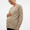 Pull de maternité en maille