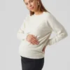 Pull de maternité en maille
