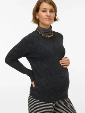 Pull de maternité en maille
