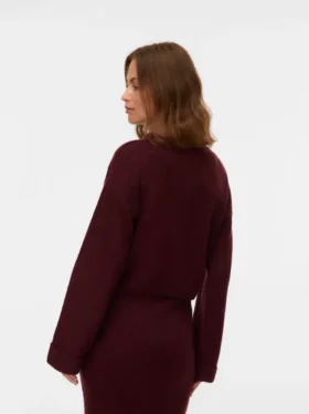 Pull de maternité en maille