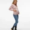 Pull de maternité en maille
