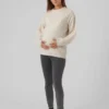 Pull de maternité en maille