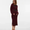 Pull de maternité en maille
