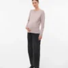 Pull de maternité en maille
