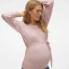Pull de maternité en maille