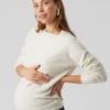 Pull de maternité en maille