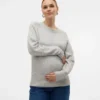 Pull de maternité en maille