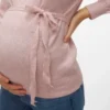 Pull de maternité en maille