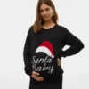 Pull de maternité en maille