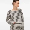 Pull en tricot à col rond, coupe classique