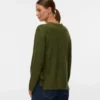 Pull en tricot à col rond, coupe classique