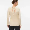 Pull en tricot à col rond, coupe classique