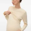 Pull en tricot à col rond, coupe classique