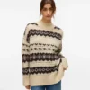 Pull en tricot épais