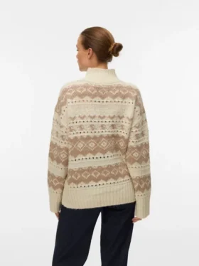 Pull en tricot épais