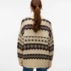 Pull en tricot épais