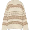 Pull en tricot épais