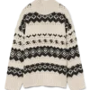 Pull en tricot épais