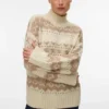 Pull en tricot épais