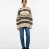 Pull en tricot épais