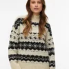 Pull en tricot épais