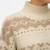 Pull en tricot épais