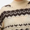 Pull en tricot épais