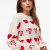 Pull en tricot Vmcandyhearts