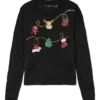 Pull en tricot Vmglitter