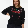 Pull en tricot Vmcglitter
