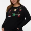 Pull en tricot Vmcglitter