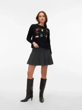 Pull en tricot Vmglitter