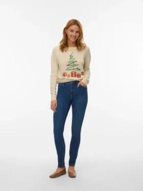 Pull en tricot Vmglitter