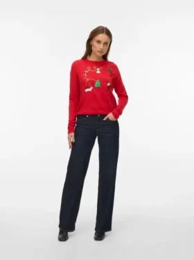 Pull en tricot Vmglitter