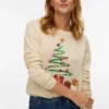 Pull en tricot Vmglitter