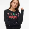 Pull en tricot Vmglitter