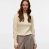 Pull en tricot Vmhollypointelle