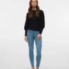 Pull en tricot Vmhollypointelle