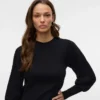 Pull en tricot Vmhollypointelle