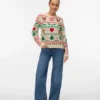 Pull en tricot Vmnewchristmasstuff