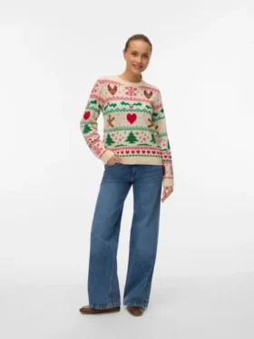 Pull en tricot Vmnewchristmasstuff